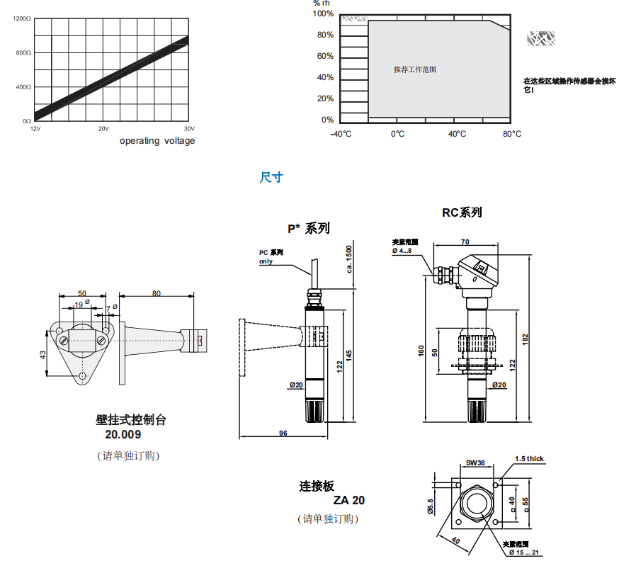 蓋加美Galltec+mela RC/PC 溫濕度變送器批發(fā)